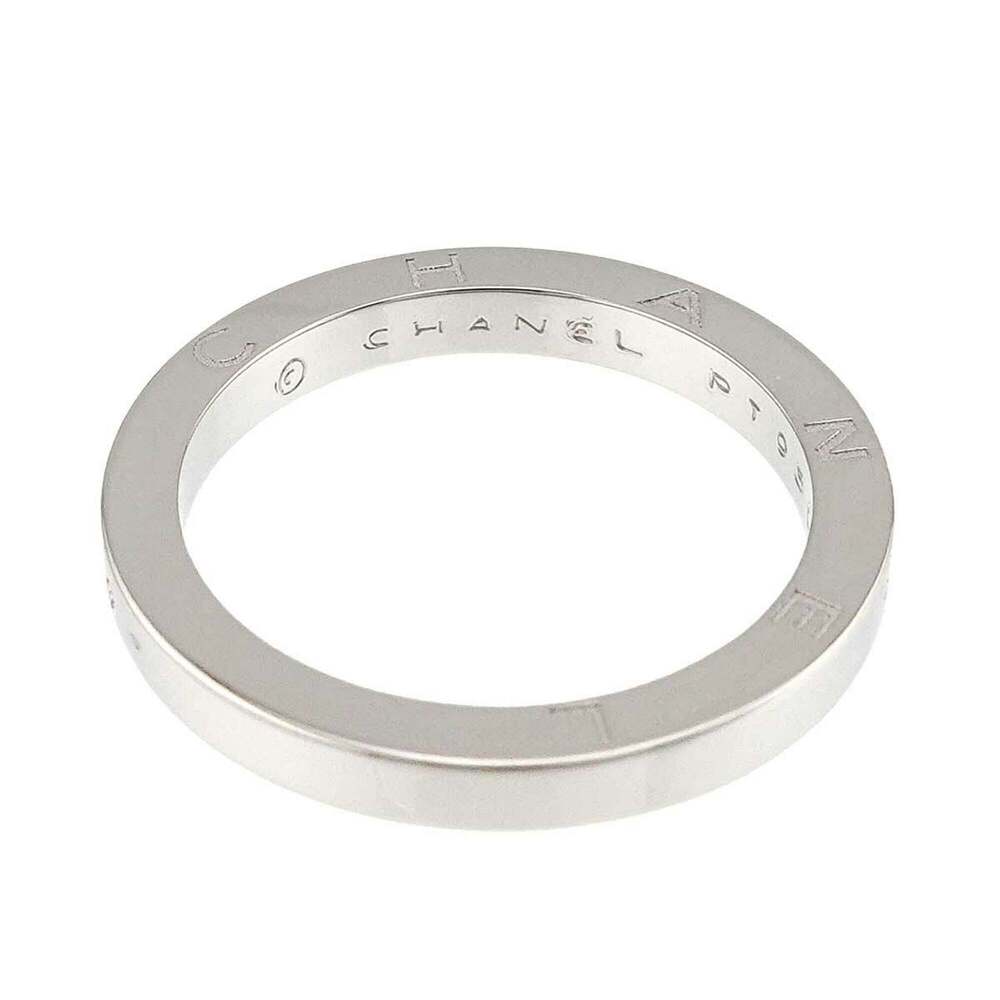 Chanel Signature 2 Ring, Platinum (Pt) - Picture 3 of 8